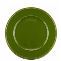 Sousplat Verde Fio de Ouro  Sousplat Verde Fio de Ouro